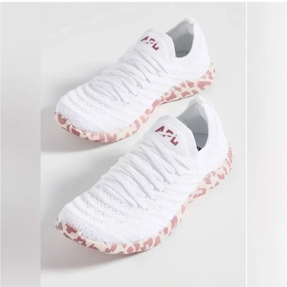 Apl Techloom Wave Sneaker - white/cedar/leopard